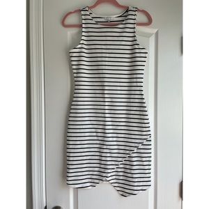 Striped bodycon dress